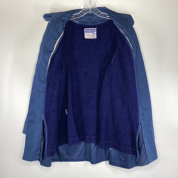 Vintage Rainducker Duluth, MN Navy Blue Insulated Jacket - Picture 3 of 8